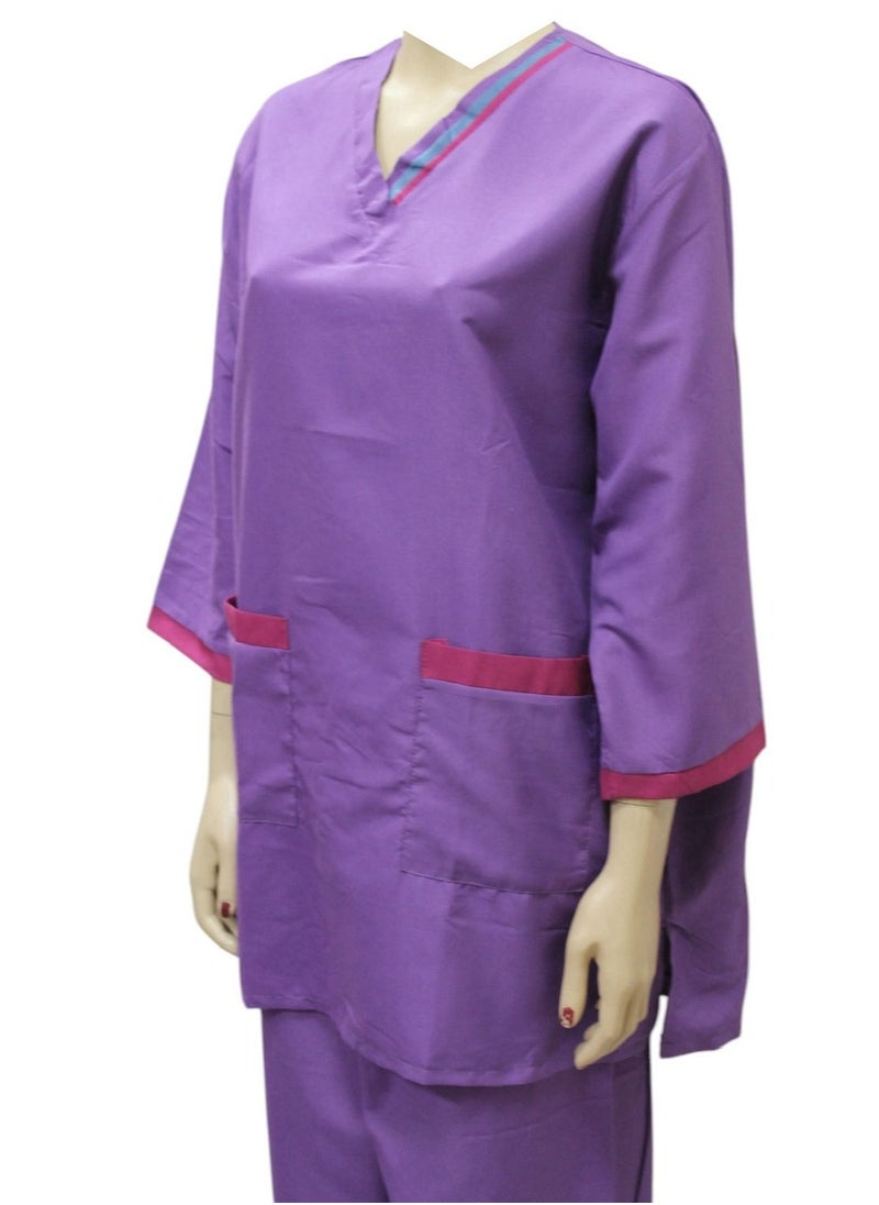 1home Housemaid Uniform Maid Nanny Scrub Suit 3 piece set  - Image 3