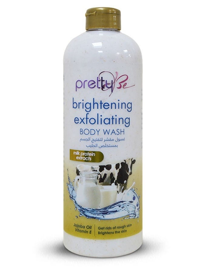 Pretty Be Brightening Exfoliating Body Wash With Milk Protein Extracts 1000ml  - Image 1