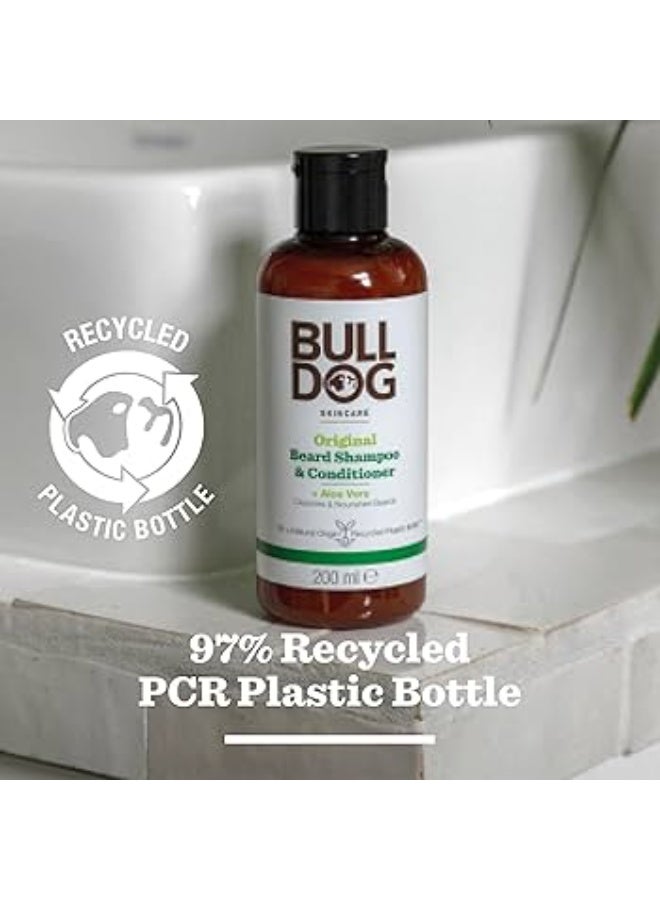 Bulldog Original Beard Shampoo and Conditioner 200ml - Image 2