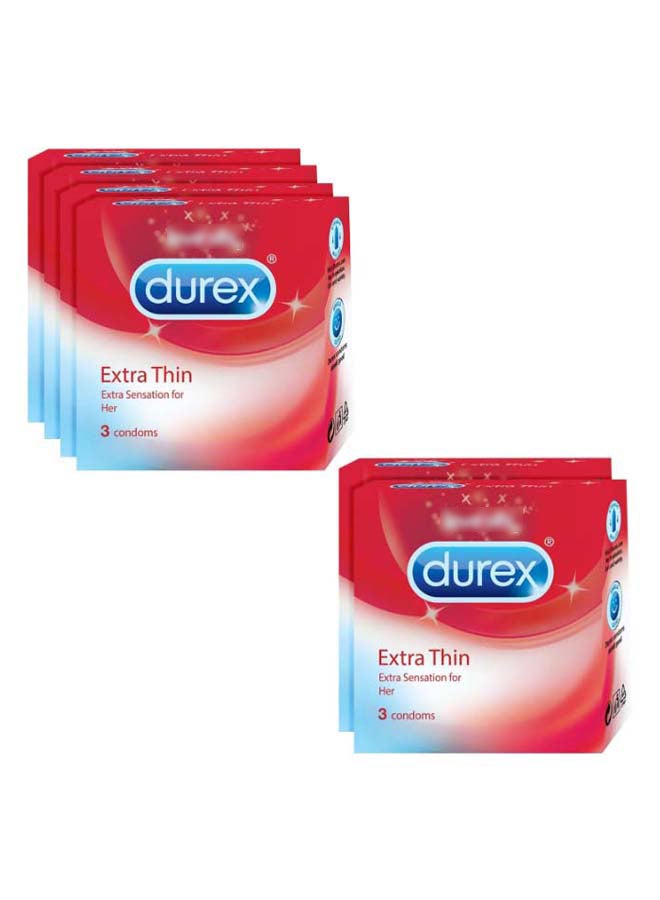 Durex Extra Thin Buy 4 Get 2 Free - Image 1