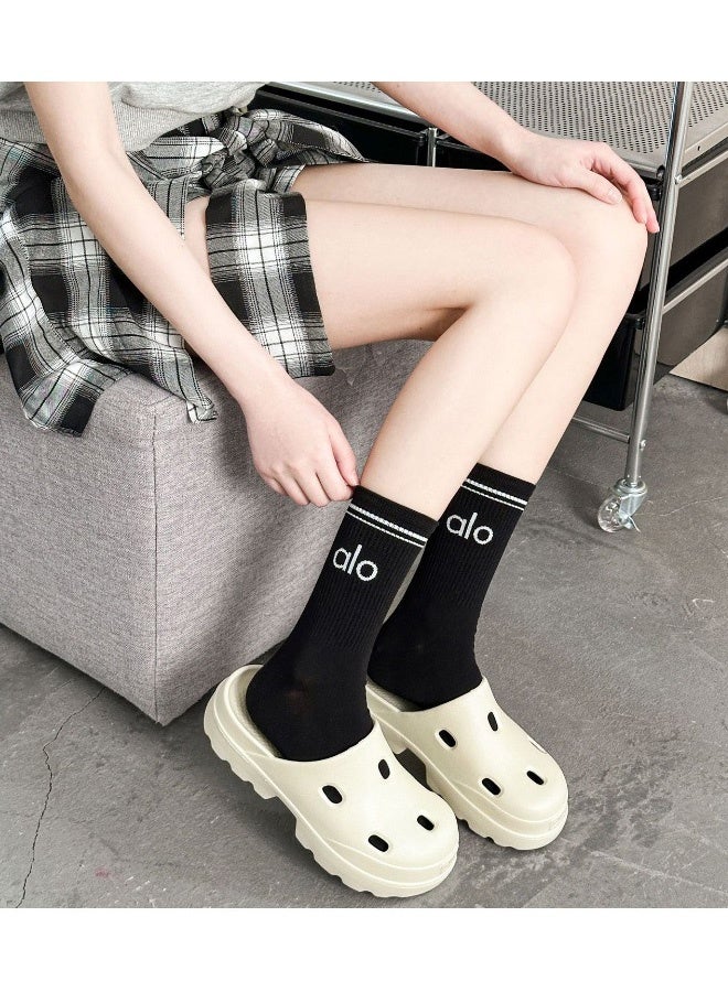 ALO Long Stockings,Soft And Breathable,Comfortable to Wear - Image 2