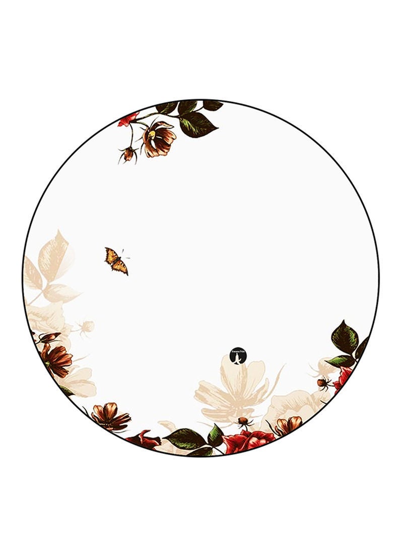RKN Flowers Printed Mouse Pad Multicolour