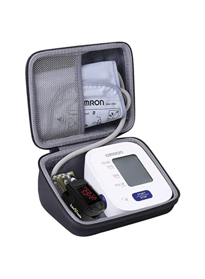 co2CREA Hard Case for Omron 3 Series Omron M2 Classic Upper Arm Blood Pressure Monitor BP7100 BP710N HEM7120 Hem7121 HEM7124 Portable Travel Case Replacement - Image 1