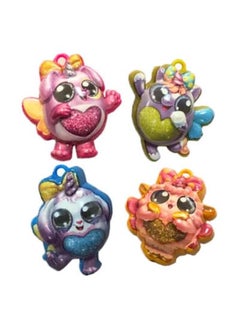 ZURU Pack Of 4 Rainbocorns Flash Figures  - Image 1