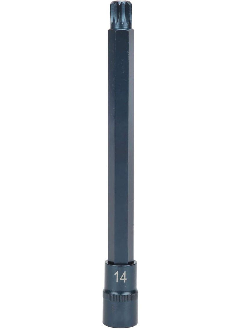 GGOOT Socket Bit 12 Side Quick Wrench S2 Alloy Steel Proof Industrial Pneumatic Electric Tool for Hardware - Image 1