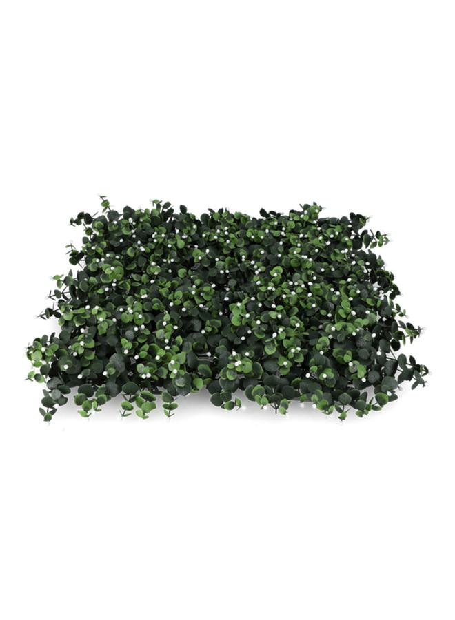 serene Durable and Realistic Looking Eucalyptus Artificial Hedge Green 50 x 50cm - Image 2