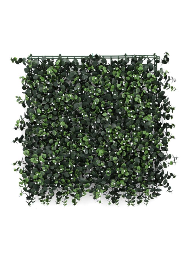 serene Durable and Realistic Looking Eucalyptus Artificial Hedge Green 50 x 50cm - Image 1