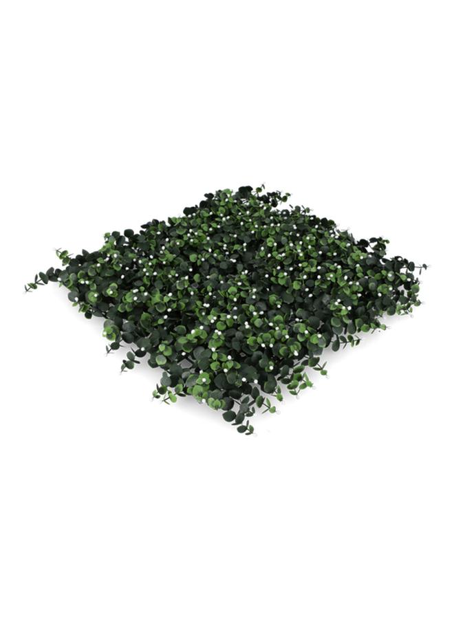 serene Durable and Realistic Looking Eucalyptus Artificial Hedge Green 50 x 50cm - Image 4