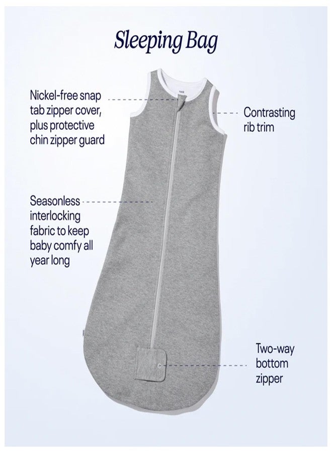 Nanit Sleep Wear Sleeping Bag - Large, Violet - Image 4