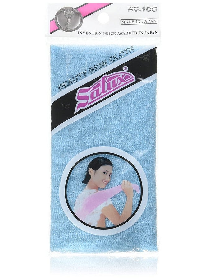 Salux منشفة/قماش استحمام جلد الجمال الياباني من النايلون (3) أزرق - Image 1