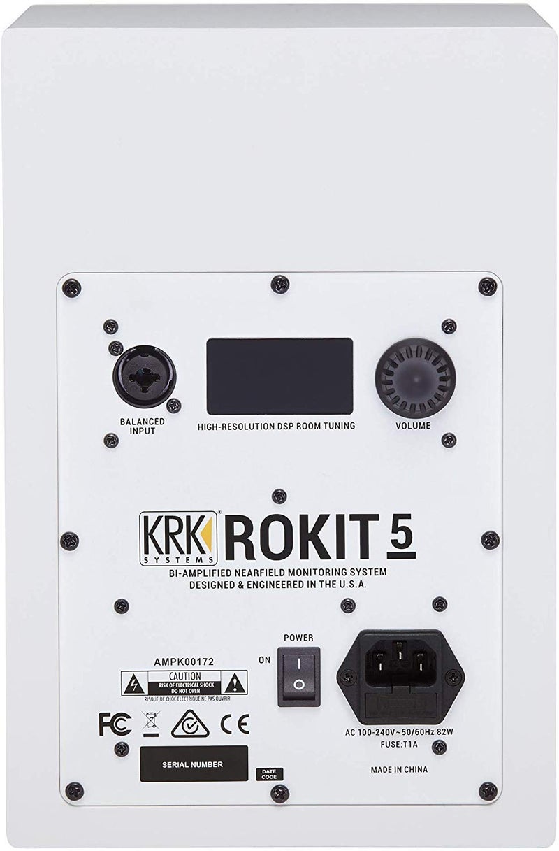 KRK RP5 Rokit 5 G4 مراقب استوديو احترافي مزدوج الطاقة 5" ، ضوضاء بيضاء - Image 5