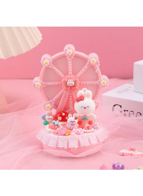 Moe Zhiyuan DIY Warm Lamp Night Light Cream Glue Handmade Toy Material Bag-Specifications:Magic Paradise Mushroom Rabbit