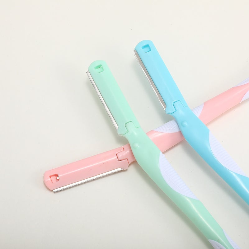 3PCS eyebrow trimming knife combination suit shaving knife shaving knife eyebrow trimming makeup suit beauty tools manufacturers portable - Image 5