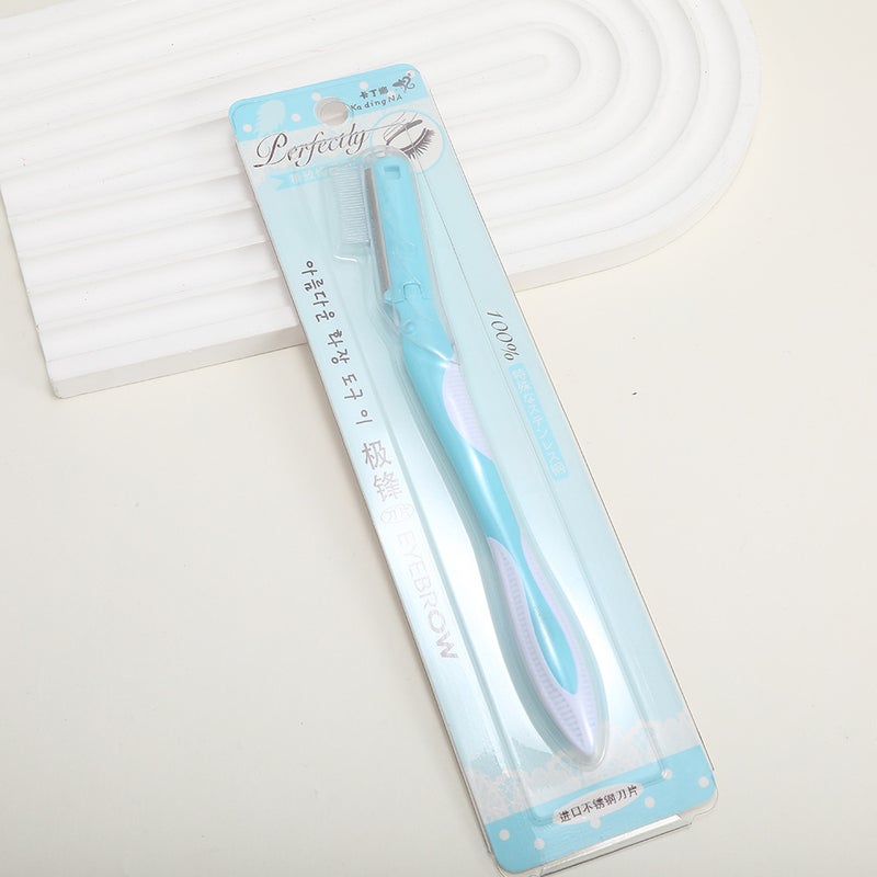3PCS eyebrow trimming knife combination suit shaving knife shaving knife eyebrow trimming makeup suit beauty tools manufacturers portable - Image 1