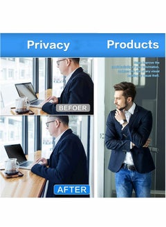 Y&D 14" Laptop Privacy Screen Protector Compatible with HP/Dell/Asus/Acer/Sony/Samsung/Lenovo/Toshiba,16:9 Aspect Ratio Protector, Anti Blue Light Filter  - Image 4