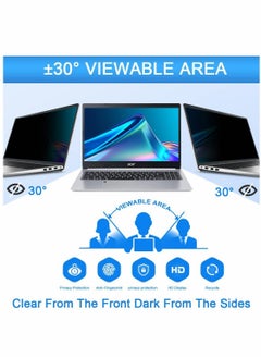 Y&D 14" Laptop Privacy Screen Protector Compatible with HP/Dell/Asus/Acer/Sony/Samsung/Lenovo/Toshiba,16:9 Aspect Ratio Protector, Anti Blue Light Filter  - Image 3