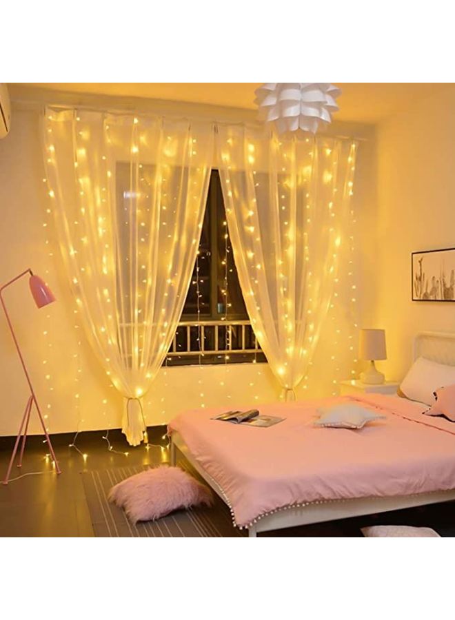 NIBEMINENT Dimmable And Connectable Window Curtain Light Warm White 3meter - Image 2