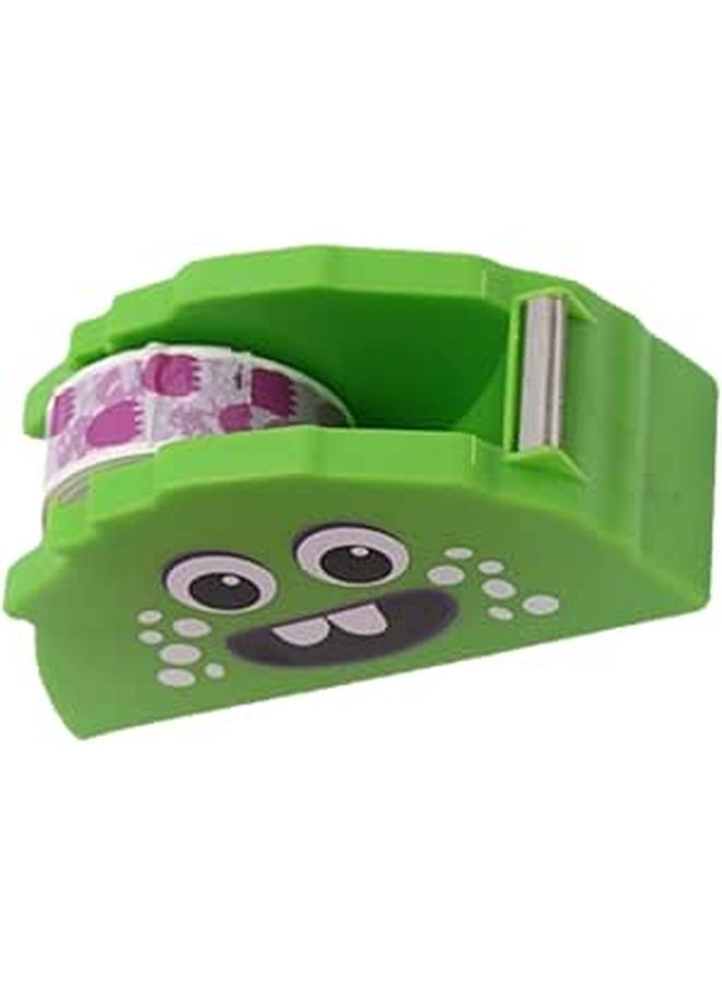 Cartoon Monster Tape Dispenser Small Tape Cutter For Home Office Desk Organization School And Craft Projects Durable Material - Image 1