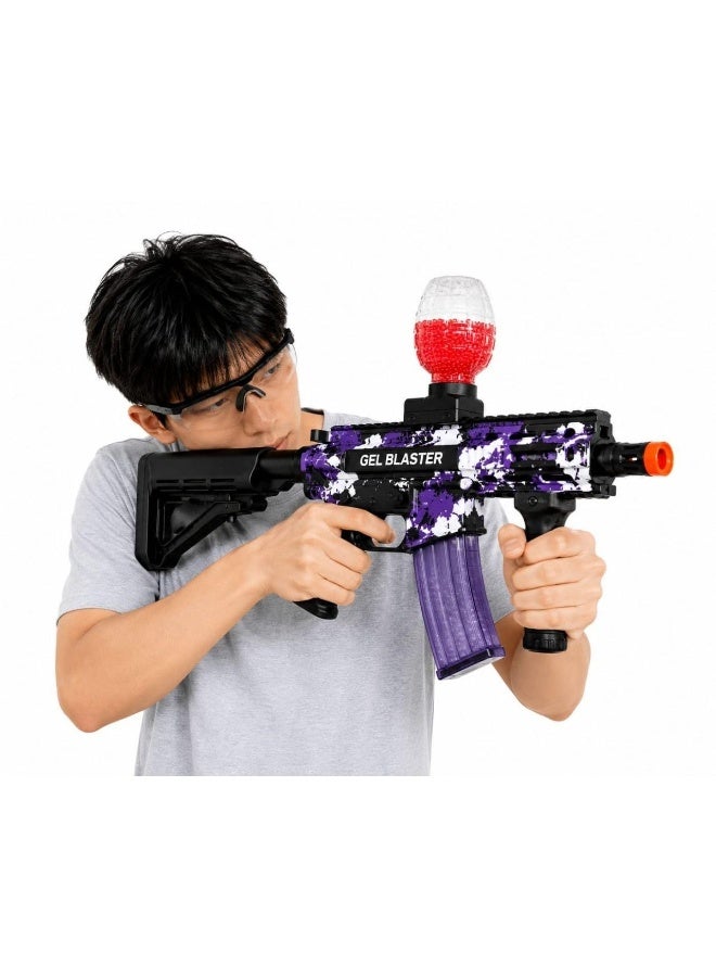 Kidzilla, Gel Blaster Beads 60000PCS – 7 Water Gel Balls for Splatter Ball Gun, Non-Toxic Refill Ammo in Storage Bottle, Red, 8mm - Image 3