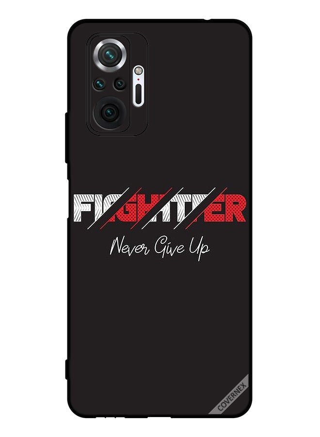 Covernex غطاء حماية لجهاز شاومي ريدمي نوت 10 برو مقاتل لا تستسلم أبداً - Image 1