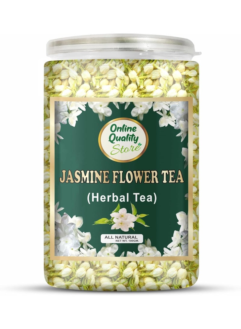 Online Quality Store Jasmine Flower Green Tea - 100g - Image 1
