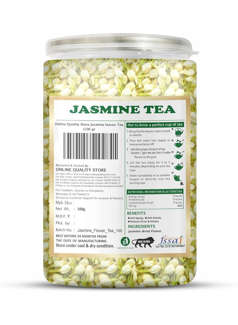 Online Quality Store Jasmine Flower Green Tea - 100g - Image 2
