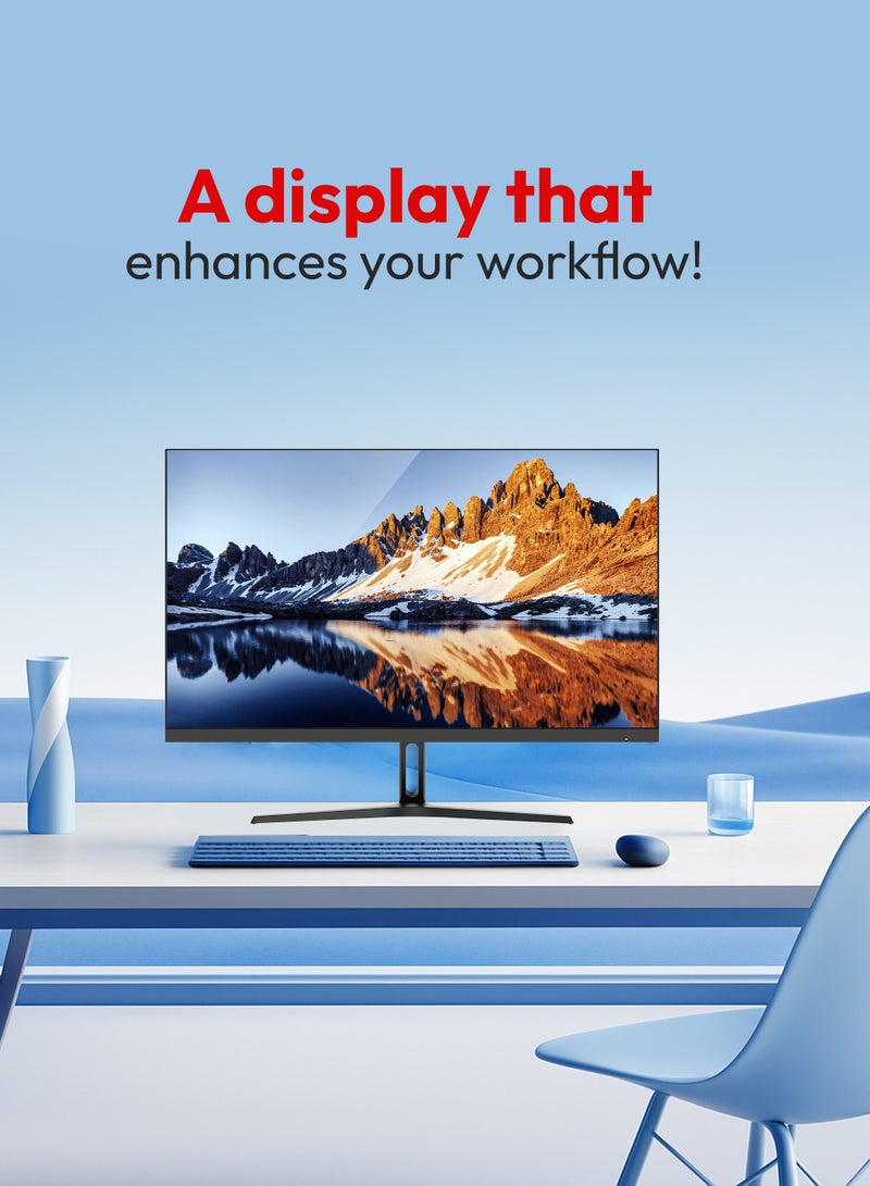 Stargold 24 Inch Full HD IPS Gaming Monitor – 100Hz Frameless PC Monitor with HDMI, Eye Care and Anti-Flicker Display - Image 3