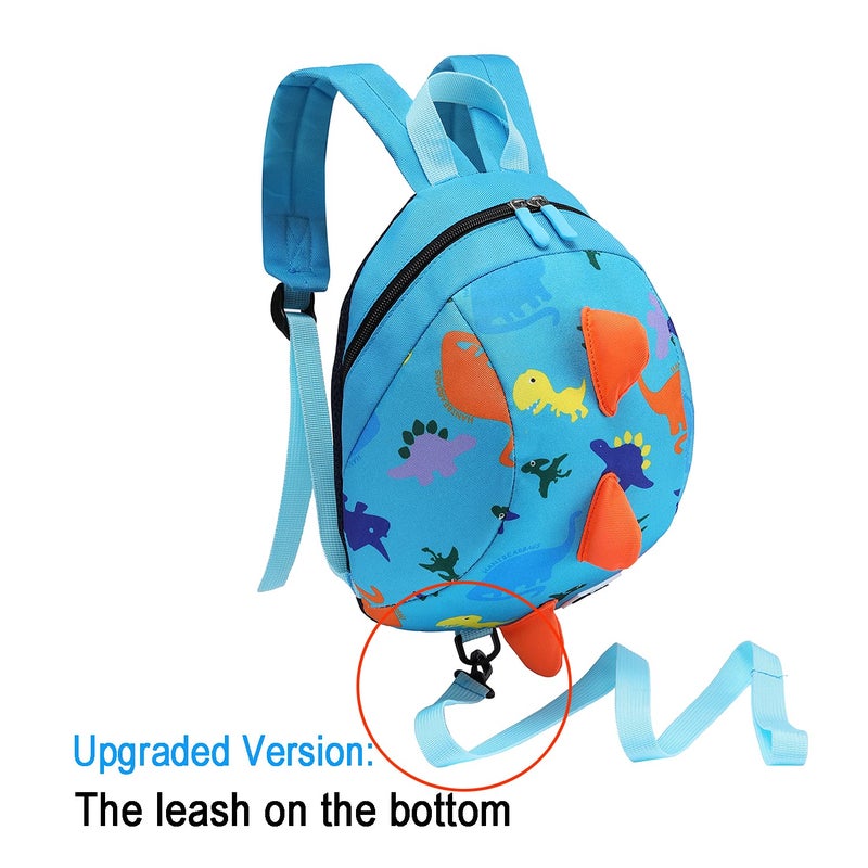 db Toddler Mini Dinosaur Backpack with Child Leash, Anti Lost Wrist Link for Kids, Safety Harness Back Pack for Baby Boy Girl - Image 2