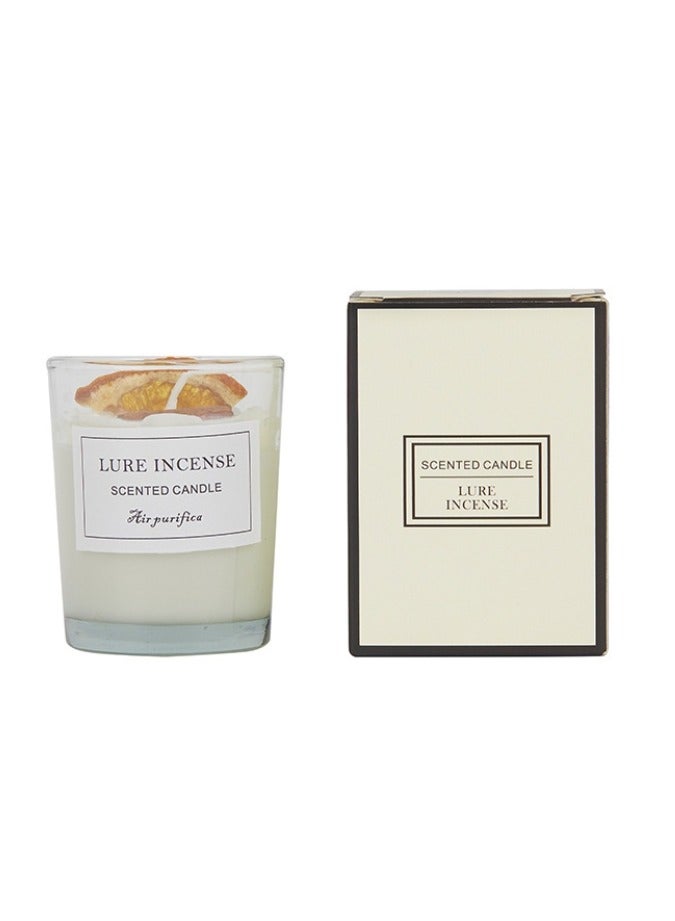 Scented Candle 100g, Soy Wax Orange Scented Candle - Image 1