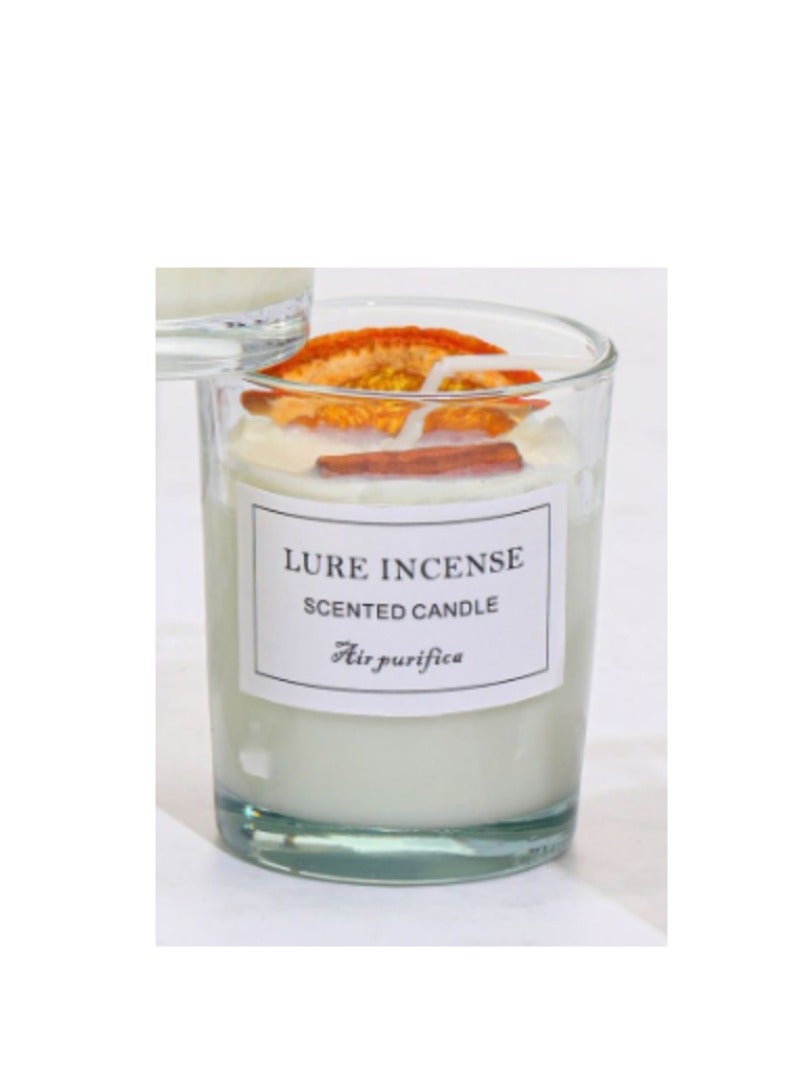 Scented Candle 100g, Soy Wax Orange Scented Candle - Image 2