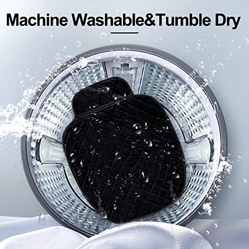 surpassme Comfortable Car Seat Covers Universal Front Seat Coves for Car Accessories with Storage Pockets, Padded Car Interior Covers for Automotive, SUV, Truck, and Van - Image 4