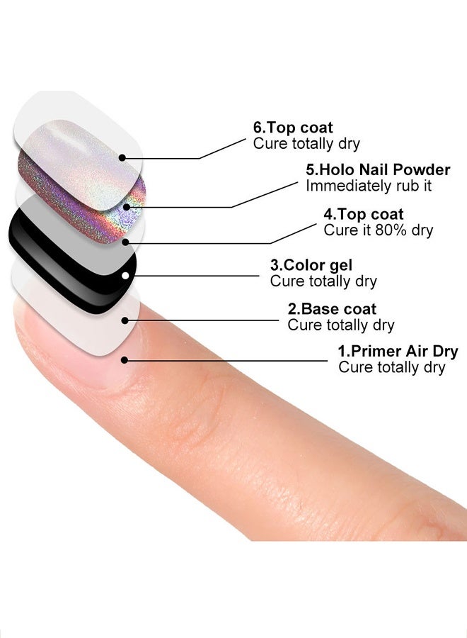 LIMEGIRL Base Coat - Gel nail polish long lasting nail polish for glamorous nails nail polish base gel  - Image 4
