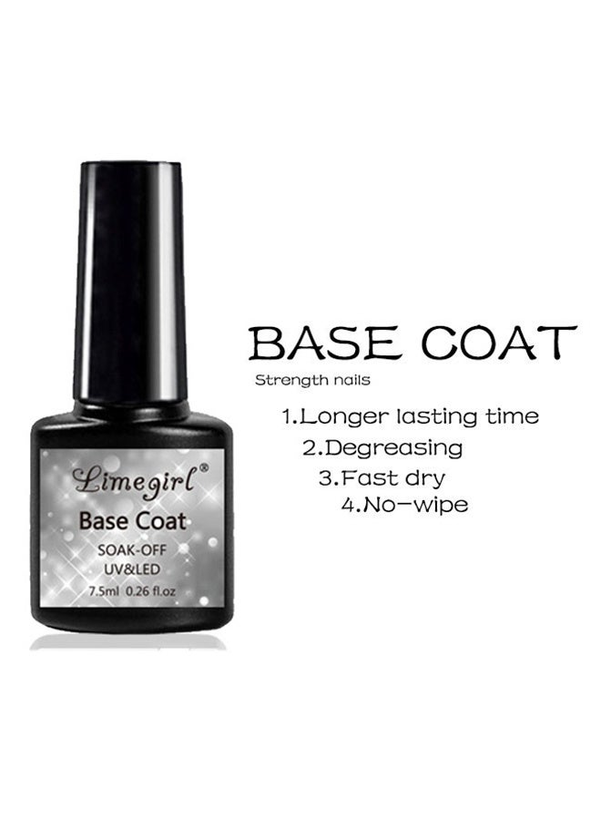 LIMEGIRL Base Coat - Gel nail polish long lasting nail polish for glamorous nails nail polish base gel  - Image 2