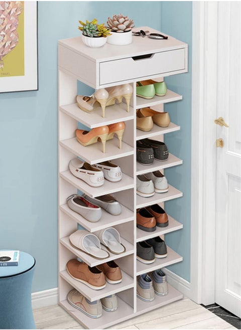 Creative Multi-Layer Shoe Cabinet Shoe Rack with Storage Cabinet