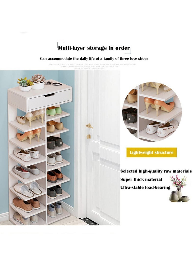 Creative Multi-Layer Shoe Cabinet Shoe Rack with Storage Cabinet