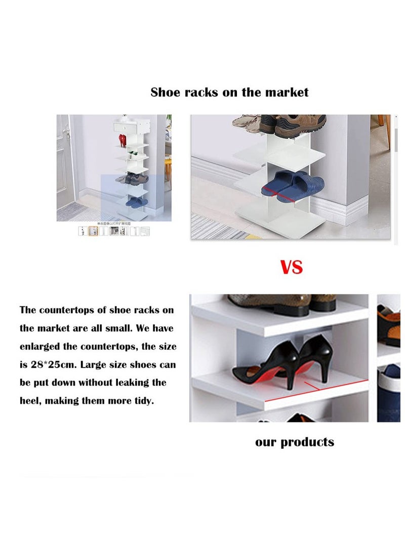 Creative Multi-Layer Shoe Cabinet Shoe Rack with Storage Cabinet