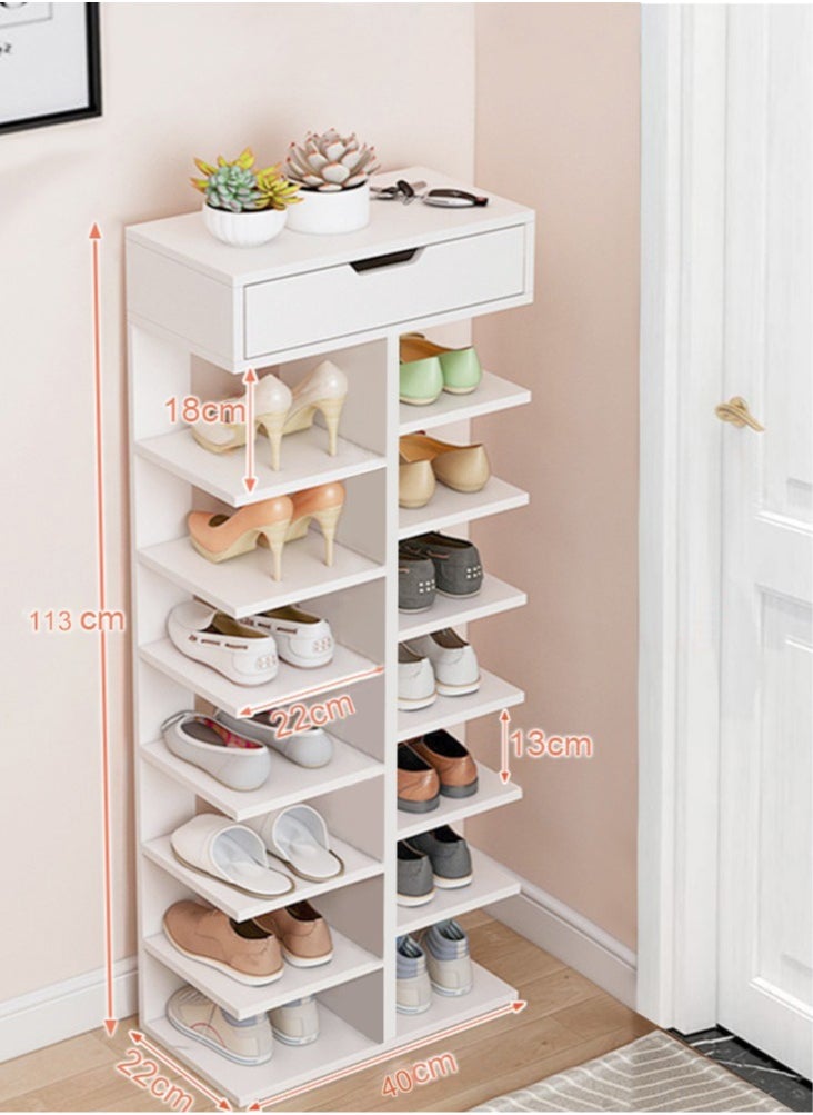 Creative Multi-Layer Shoe Cabinet Shoe Rack with Storage Cabinet