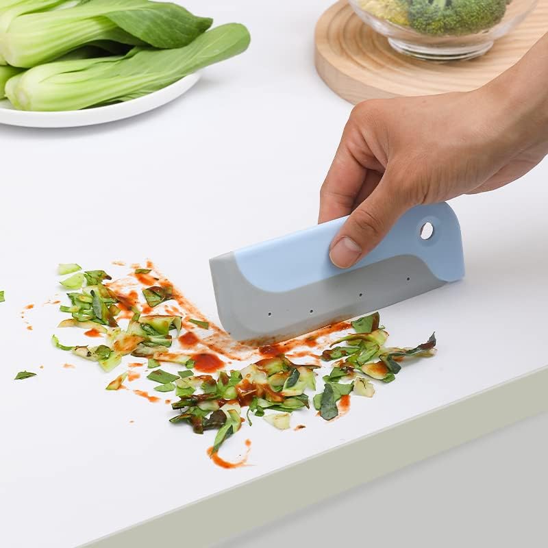 Amouy Small Rubber Squeegee(2 Pack),Kitchen Sink Squeegee for Countertops and Dishes.Multi-Purpose,for Vanity Tops,Bathroom Mirrors,Car Windows and Side Mirrors - Image 3