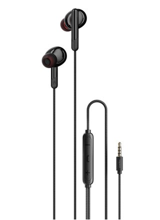 Black - Stereo Bass 3.5mm Aux Jack -  Powerful Bass