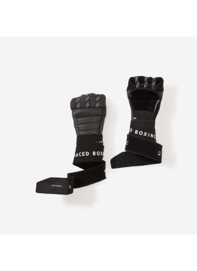 OUTSHOCK Boxing Liner Gloves 500 Ergo - Black  - Image 1