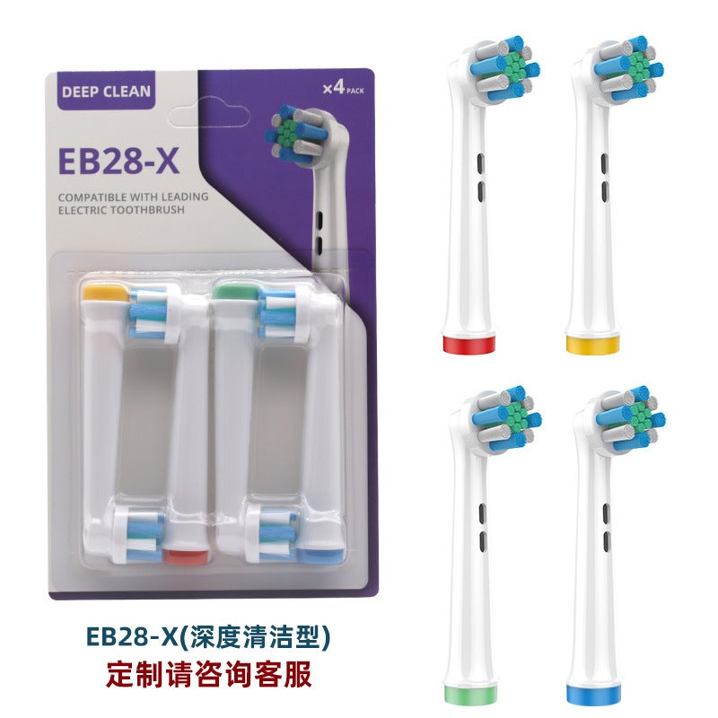 4 Pack Eb28X Adapts To Oral Oral B Electric Toothbrush Head D12 D16 P2000 Olb Universal Replacement Head - Image 3