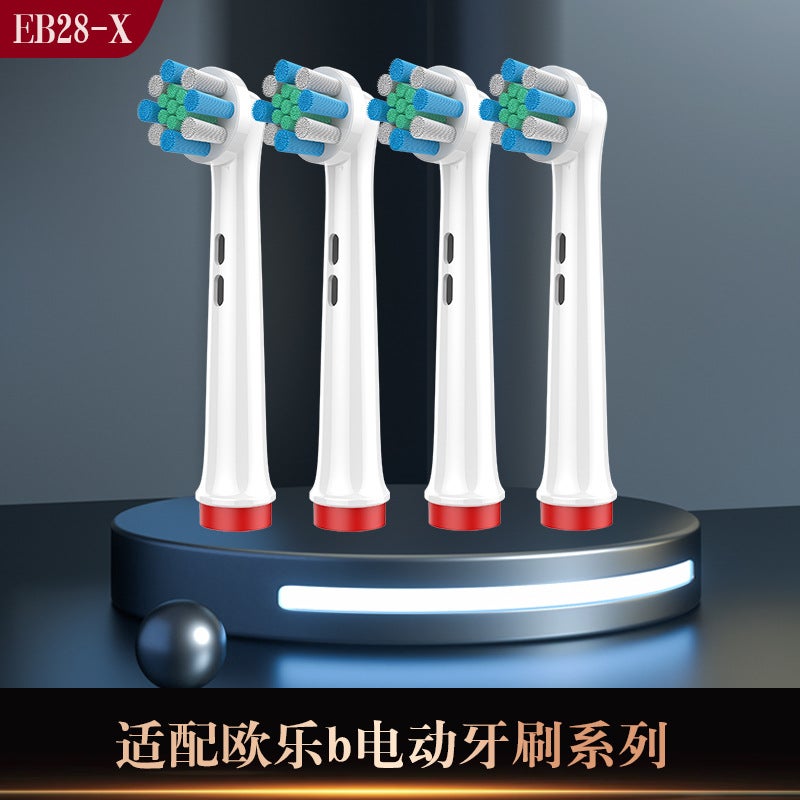 4 Pack Eb28X Adapts To Oral Oral B Electric Toothbrush Head D12 D16 P2000 Olb Universal Replacement Head - Image 2