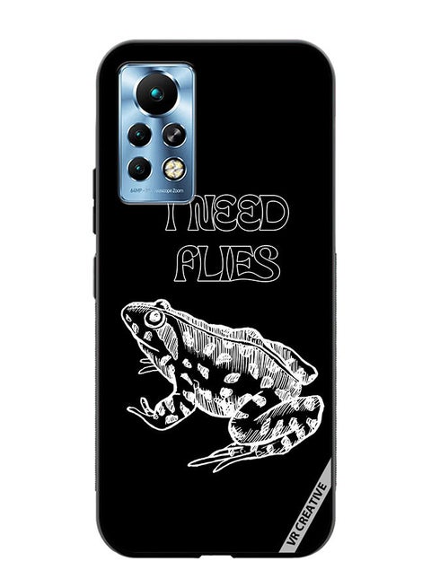 Protective Case Cover For Infinix Note 11 Pro I Need Flies Frog Design Multicolour