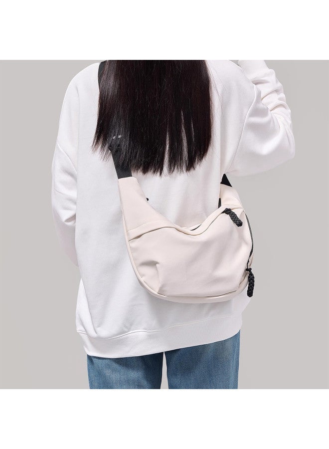 Josiny Qixi Festival Gift】 Women's Casual Canvas Bag, Large Capacity Lightweight Commuter Crossbody Messenger Bag - Image 3