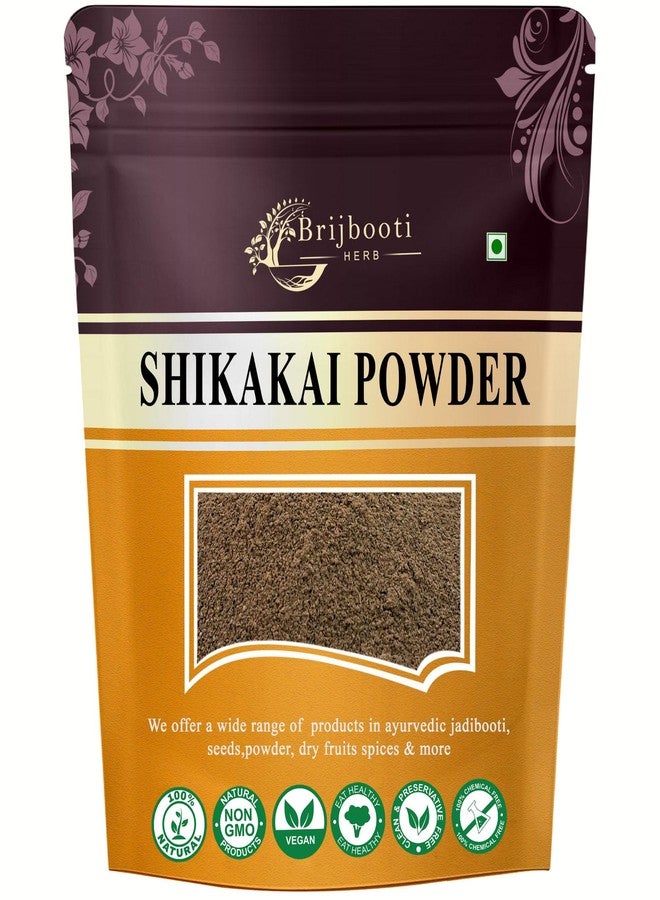 Brijbooti Organic Shikakai Powder for Hair Pack -(200 Gr) | Excellent Hair Conditioner & Cleanser | 100% Pure & Natural Shikakai Powder - Image 1