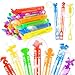 LOKIPA 36PCS Bubble Wands Mini Bubbles Party Favors Small Wands with Bubbles Refill Solution for Summer Toy Party Favor Kids Birthday Pool Indoor and OutdoorRandom Pattern - Image 2