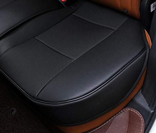 EDEALYN 1 Pack Scalable (124-140cm) Back Seat Cover Car Seat Cover Seat Protector Rear Seat Bottom Cover Fits 90% of car - for Seat Bottom Only (Black - Rear seat) - Image 5