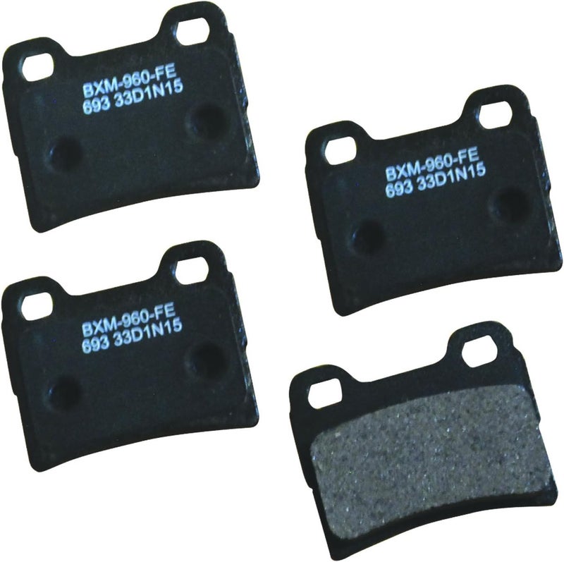Bendix Premium SBM693 Semi-Metallic Rear Brake Pads for Kia Sephia 1997, Volkswagen Pointer 2003-2001 - Image 1