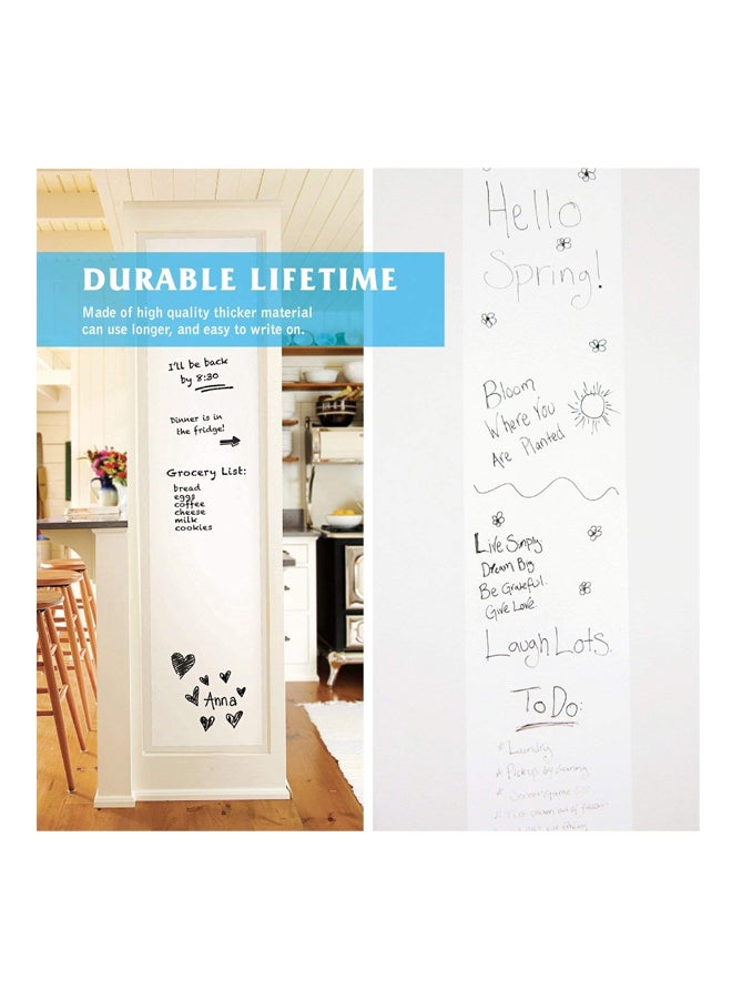CYTHERIA Teaching Soft Whiteboard Sticker Multicolour - Image 4