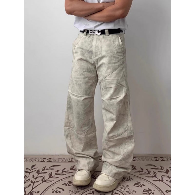 Unisex Classic Denim Jeans Loose Fit Daily Outdoor Wear - Image 2